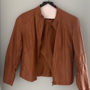 Hawke & Co faux leather jacket